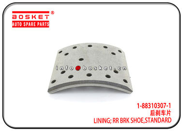 1-88310307-1 1883103071 Standard Rear Brake Shoe Lining For ISUZU 6WF1 CXZ51K