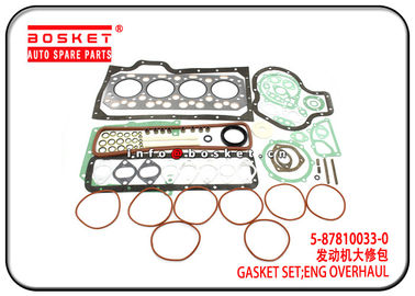 5-87810033-0 5878100330 Engine Overhaul Gasket Set For ISUZU DA220