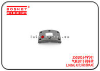 700P Isuzu Brake Parts 3502053-PP301 3502053PP301 Rear Brake Lining Kit