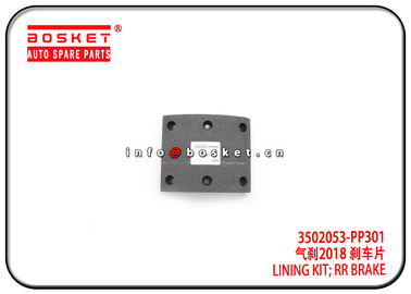 700P Isuzu Brake Parts 3502053-PP301 3502053PP301 Rear Brake Lining Kit