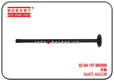 High Performance Isuzu NPR Parts BZ 8H 19T 880MM Rear Axle Shaft