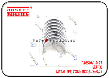 R4650A1-0.25 R4650A10.25 U/S=0.25 Connecting Rod Metal Set For ISUZU 4JA1 4JB1 4JG11