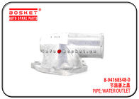 Water Outlet Pipe Isuzu Engine Parts For 4BC2 NKR NPR 8-94168548-0 8-97045152-0 8941685480 8970451520