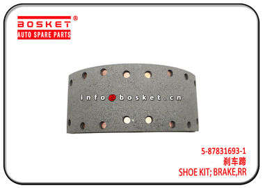 4HK1 700P NPR Isuzu Brake Parts Rear Brake Shoe Kit 5-87831693-1 5878316931