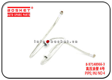 8-97148966-3 8971489663 Injection NO 4 Pipe For ISUZU 4HE1 NPR