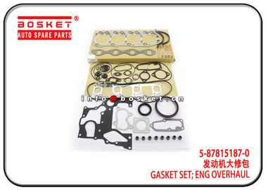 5-87815187-0 5878151870 Engine Overhaul Gasket Set For ISUZU 4JH1 TFR