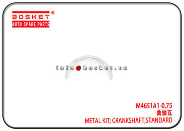 4JB1 M4651A1-0.75 M4651A10.75 Isuzu Truck Parts Standard Crankshaft Metal Kit