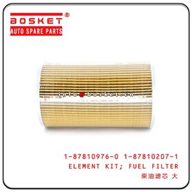 1-87810976-0 1-87810207-1 1878109760 1878102071 Fuel Filter Element Kit  For ISUZU 10PE1 CXZ81