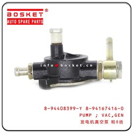 Generator Vacuum Pump Isuzu Engine Parts For  NPR 8-94408399-Y 8-94167416-0 894408399Y 8941674160