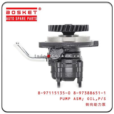 Power Steering Oil Pump Assembly For ISUZU 4HF1 NPR 8-97115135-0 8-97388651-1 8971151350 8973886511
