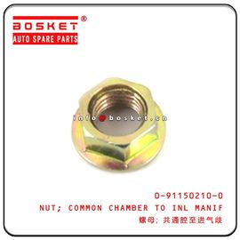 0-91150210-0 0911502100 Isuzu Engine Parts Common Chamber To Inlet Manifold Nut For 4JB1 NKR55