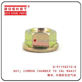 0-91150210-0 0911502100 Isuzu Engine Parts Common Chamber To Inlet Manifold Nut For 4JB1 NKR55