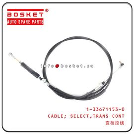 1-33671153-0 1336711530 Isuzu FVR Parts Transmission Control Select Cable For 6HK1 MLD6