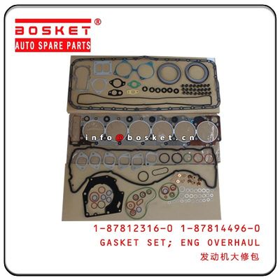 1878123160 1878144960 Engine Overhaul Gasket Set For Isuzu 6HK1 FVR34 1-87812316-0 1-87814496-0