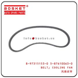 8973151530 5876100630 Cooling Fan Belt For ISUZU 4JH1 NKR77 NHR NPR 8-97315153-0 5-87610063-0