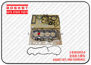 Isuzu 4JJ1T  Engine Overhaul Gasket Set 5878163530 5-87816353-0