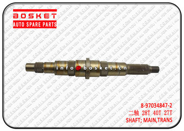 Isuzu 4HF1 MXA5R Transmission Main Shaft 8970348472 8-97034847-2