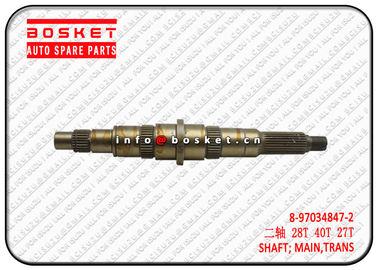 Isuzu 4HF1 MXA5R Transmission Main Shaft 8970348472 8-97034847-2