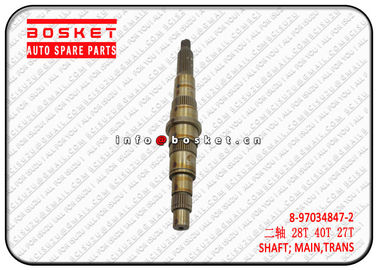 Isuzu 4HF1 MXA5R Transmission Main Shaft 8970348472 8-97034847-2