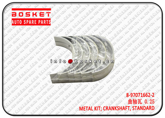 8970716622 8-97071662-2 Standard Crankshaft Metal Set For Isuzu 4BD2 NPR
