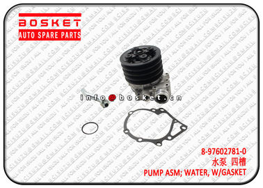 6HE1-T FSR FTR Isuzu FVR Parts With Gasket Water Pump Assembly  8976027810 8-97602781-0