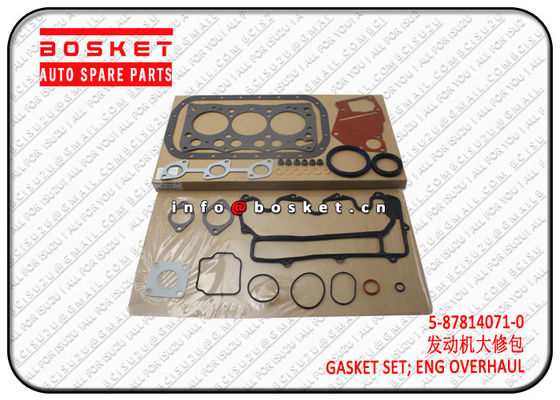 5878140710 5-87814071-0 Engine Overhaul Gasket Set for  Isuzu 3LD1