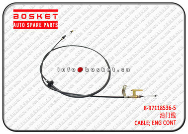 NPR66 4HF1 Isuzu Engine Spare Parts 8971185365 8-97118536-5 Engine Control Cable