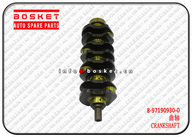 8971909300 Crankshaft 4JG2 NHR Isuzu Engine Parts