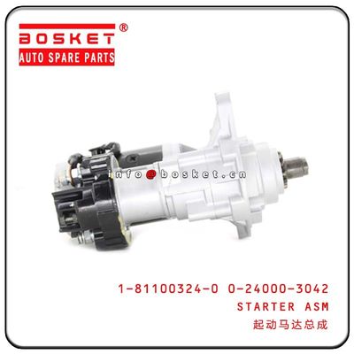 24V 4.5KW Starter Assembly ESFRFS 6HK1 Isuzu Engine Parts  1811003240 0240003042