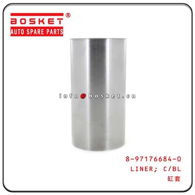 Cylinder Block Liner NKR55 4JB1 Isuzu Engine Parts 8-97176684-0 8971766840