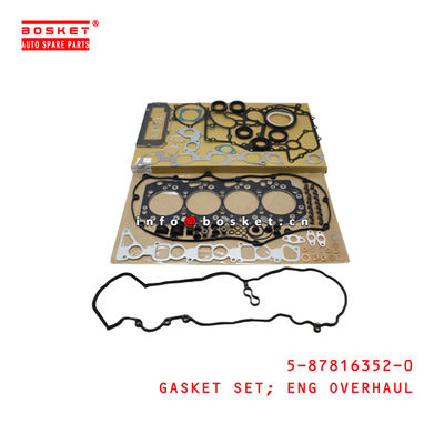 5-87816352-0 ISUZU 4JJ1T Engine Overhaul Gasket Set 5878163520