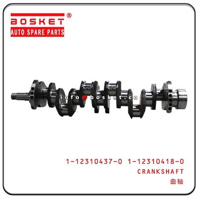 1-12310437-0 1-12310418-0 1123104370 1123104180 FORGED STEEL CRANKSHAFT FOR ISUZUFSR113 6BD1