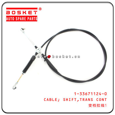 1-33671124-0 1336711240 Transmission Control Shift Cable For ISUZU FSR33 MBJ6T