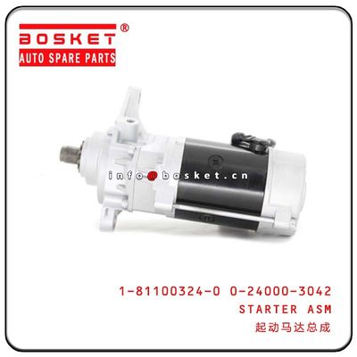 1-81100324-0 0-24000-3042 1811003240 0240003042 24V 4.5KW STARTER ASSEMBLY FOR ISUZUESFRFS 6HK1