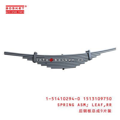 1514102940 1513109750 Rear Leaf Spring Assembly For ISUZU CXZ CYZ EXZ 6WF1