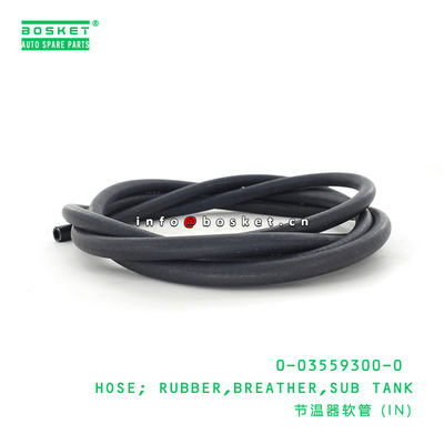 0-03559300-0 0035593000 Sub Tank Breather Rubber Hose For ISUZU CVZ CXZ CYZ