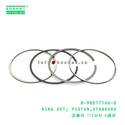 8980171660 8-98017166-0 Standard Piston Ring Set For ISUZU XE 4HK1 6HK1