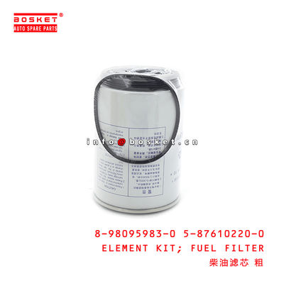 8980959830 587610220B0 8-98095983-0 5-87610220-0 Fuel Filter Element Kit For ISUZU NPR75 4HK1