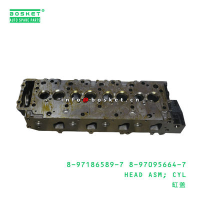 8-97186589-7 8-97095664-7 8971865897 8970956647 Cylinder Head Assembly For ISUZU NPR66 4HF1