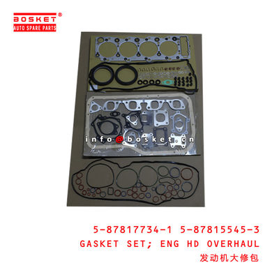 5-87815545-3 5878177341 5878155453 Engine Head Overhaul Gasket Set For ISUZU NPR 4HK1-T