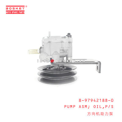 8-97942188-0 4JA1 4JH1 Isuzu D-MAX Parts Power Steering Oil Pump Assembly 8979421880