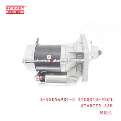 8-98054984-0 3708010-P301 Starter Assembly 24V 4.0KW 8980549840 3708010P301 For ISUZU NHR 4HK1