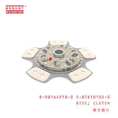 8-98164918-0 5-87610105-0 Clutch Disc 8981649180 5876101050 For ISUZU NPR 4HE1-TC