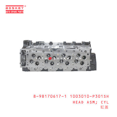 8-98170617-1 1003010-P301SH Cylinder Head Assembly 8981706171 1003010P301SH For ISUZU 4HK1T