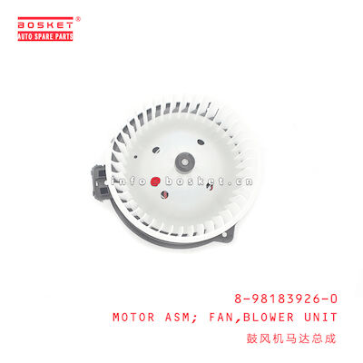 8-98183926-0 Blower Unit Fan Motor Assembly 8981839260 For ISUZU VC46 700P 4HK1