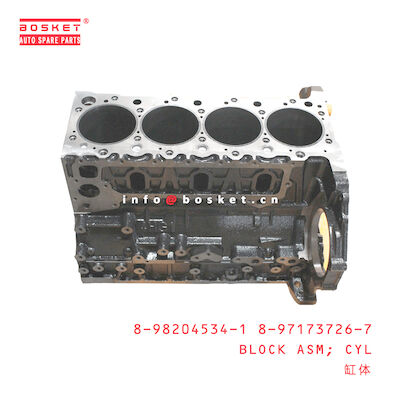 8-98204534-1 8-97173726-7 Cylinder Block Assembly 8982045341 8971737267 For ISUZU NKR NPR 4HG1-T