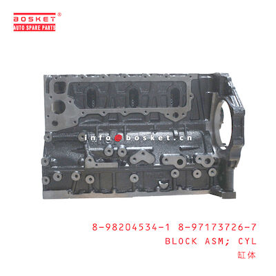 8-98204534-1 8-97173726-7 Cylinder Block Assembly 8982045341 8971737267 For ISUZU NKR NPR 4HG1-T