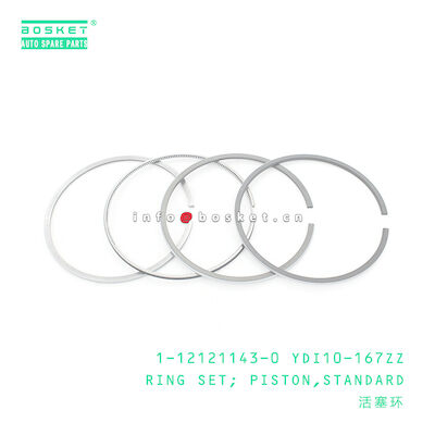 1-12121143-0 YDI10-167ZZ  Piston Ring Set STD 1121211430 YDI10167ZZ For ISUZU EXR52 6WG1