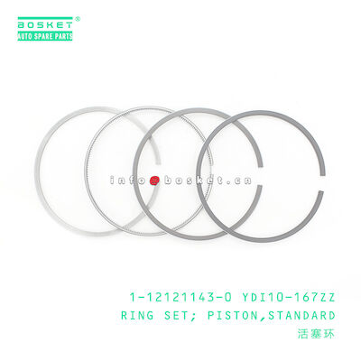 1-12121143-0 YDI10-167ZZ  Piston Ring Set STD 1121211430 YDI10167ZZ For ISUZU EXR52 6WG1