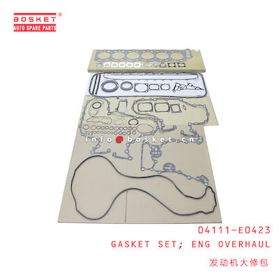 04111-E0423 Hino Truck Parts E13C Engine Overhaul Gasket Set